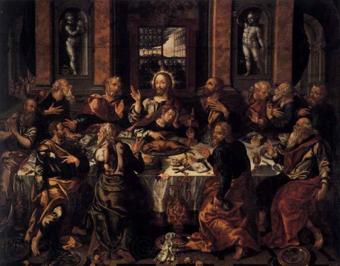 BERRUGUETE, Alonso Last Supper Spain oil painting art